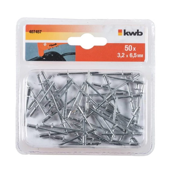 KWB Profi alu.popszegecs horganyzott tüskével 50x40x16.0mm