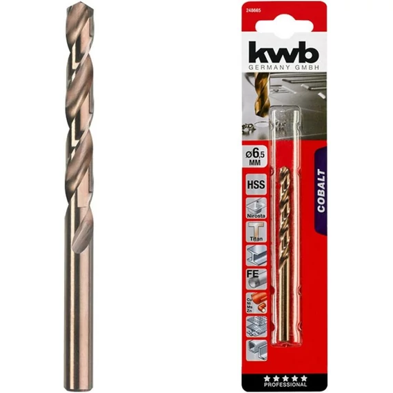 KWB Profi HSS-G CO hengeres spirálfúró, 11mm