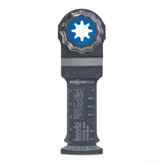 KWB Premium Starlock Plus Bi-metal multi-szerszám íves vágópenge, 60x32mm