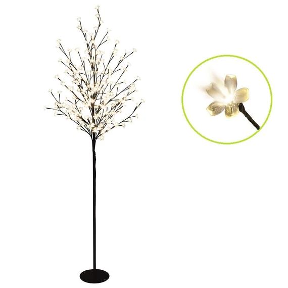 Virágzó cseresznyefa LED-es világító dekor (150cm)