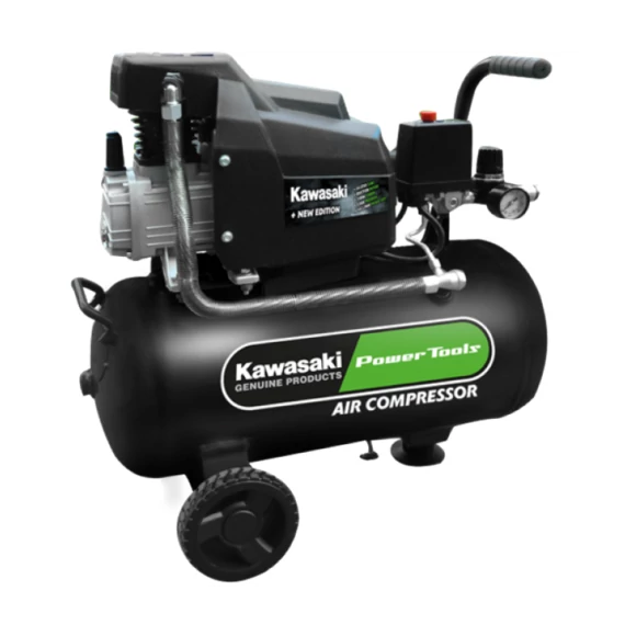 Kawasaki K-AC 24-1100 Olajmentes kompresszor 24 liter, 1100W