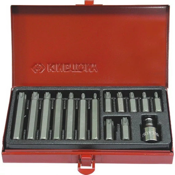 King Tony 15 részes bitkészlet 10 mm-es (torx)