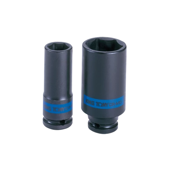 King Tony 1/2" gépi hosszú dugókulcs, 17mm