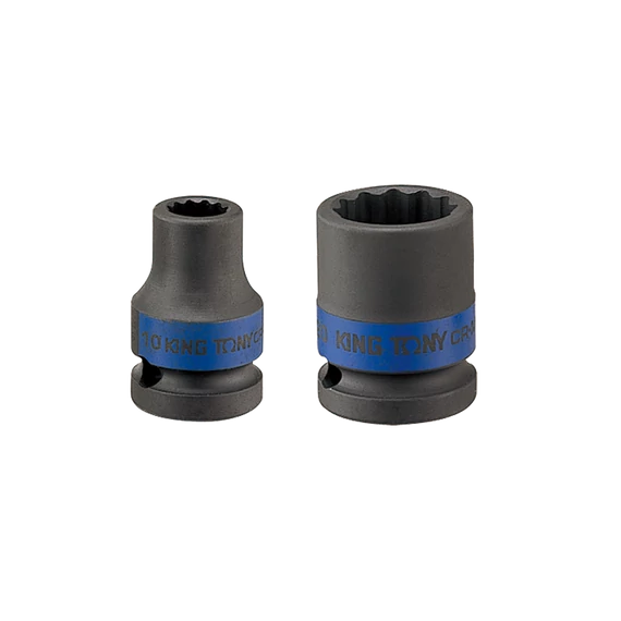 King Tony 1/2" gépi dugókulcsfej 19mm, 12*