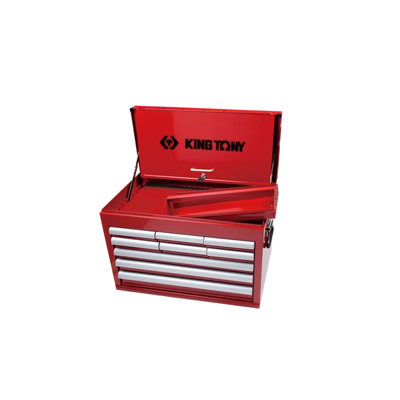 King Tony szerszámos szekrény, üres 9 fiók, 660x307x427mm