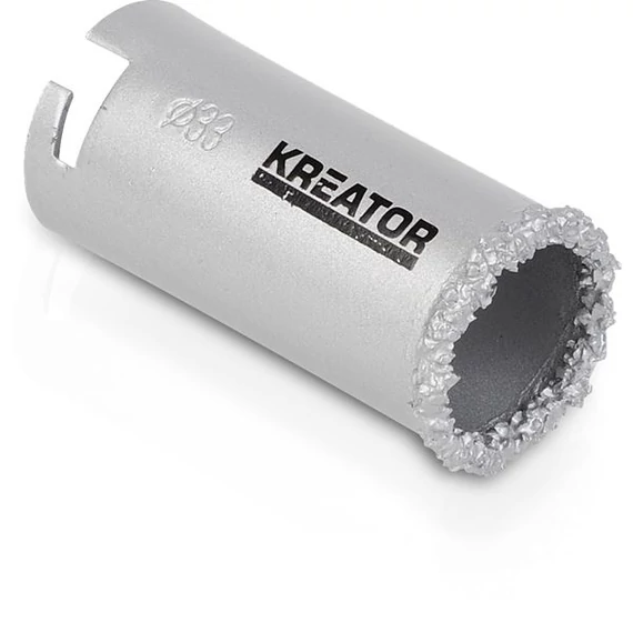 Kreator KRT100201 körkivágó karbid kő/csempe 33mm