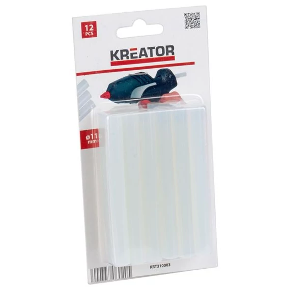 Kreator KRT310003 ragasztó rúd 11mm 12db