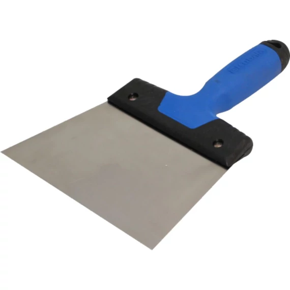 Kubala rozsdamentes acél spatulya műanyag nyéllel, 120mm