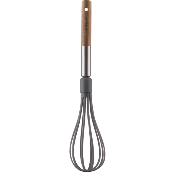 Lamart LT3992 WOOD habverő fa nyéllel, hőálló, 29cm