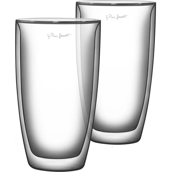 Lamart LT9010 VASO kávés pohárkészlet, üveg, 230ml, 2db