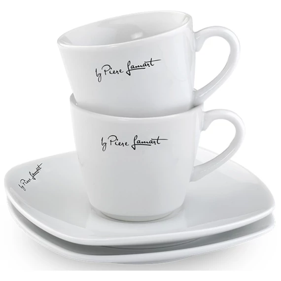 Lamart LT9017 DINE csésze készlet, porcelán, 90ml, 2db