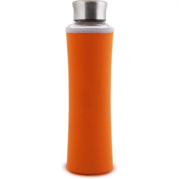Lamart LT9030 ECO üvegpalack, neoprén, 550ml, narancs