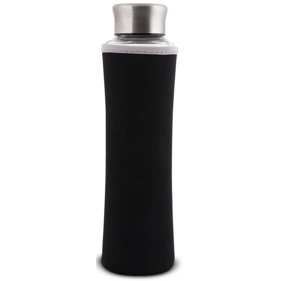 Lamart LT9031 ECO üvegpalack, neoprén, 550ml, fekete