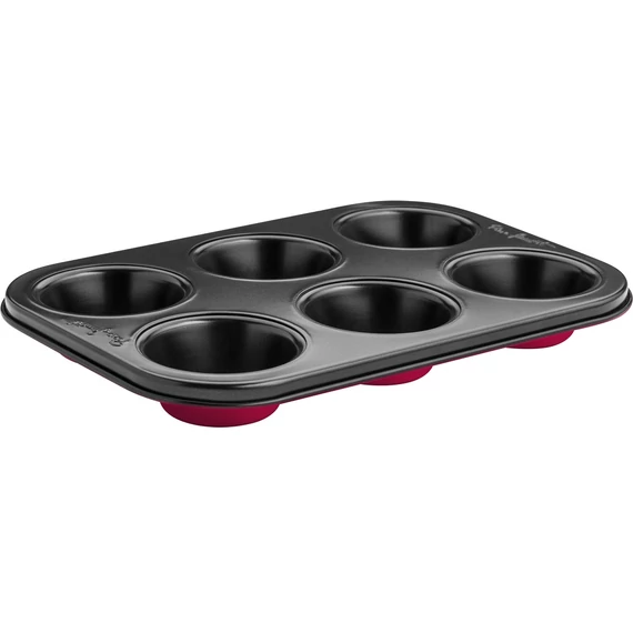 Lamart LT3071 BASE muffin sütőforma, szénacél, 6db