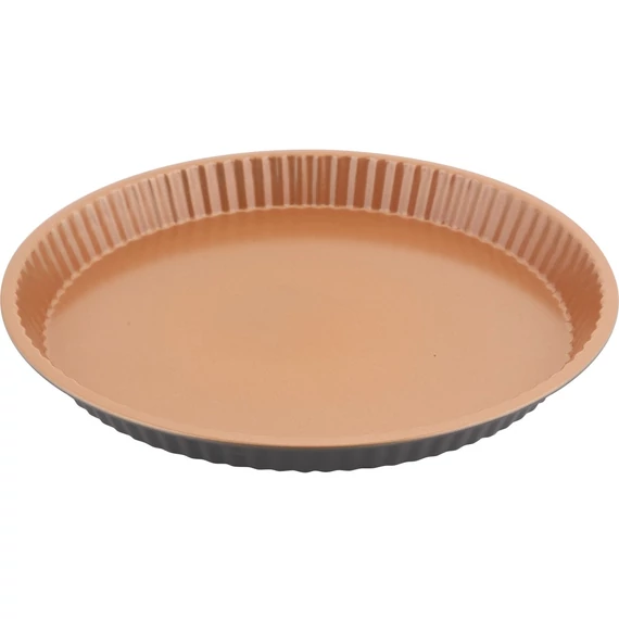 Lamart LT3097 COPPER torta sütőforma, szénacél, 29x3cm