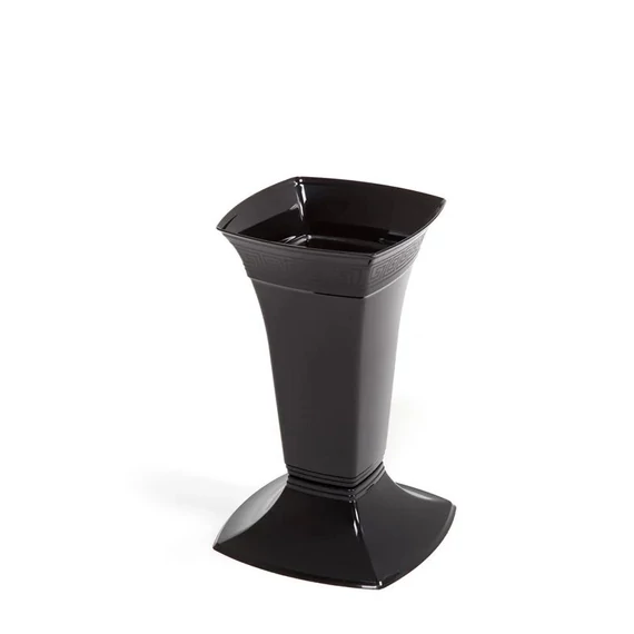 Lamela Etna sírváza, 19,5cm, fekete