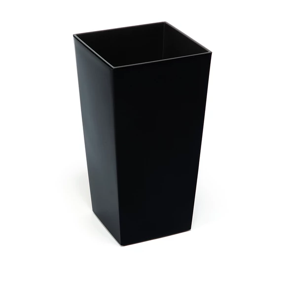 Lamela Finezja kaspó, 25cm, fekete