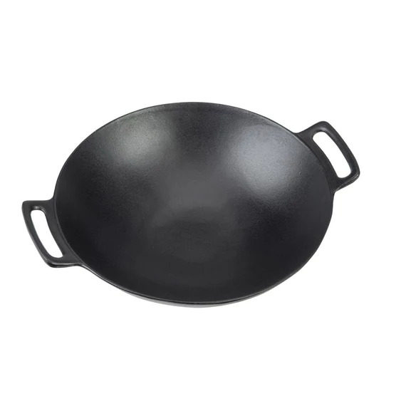 Landmann Selection BBQ öntöttvas Wok 44x37x12cm