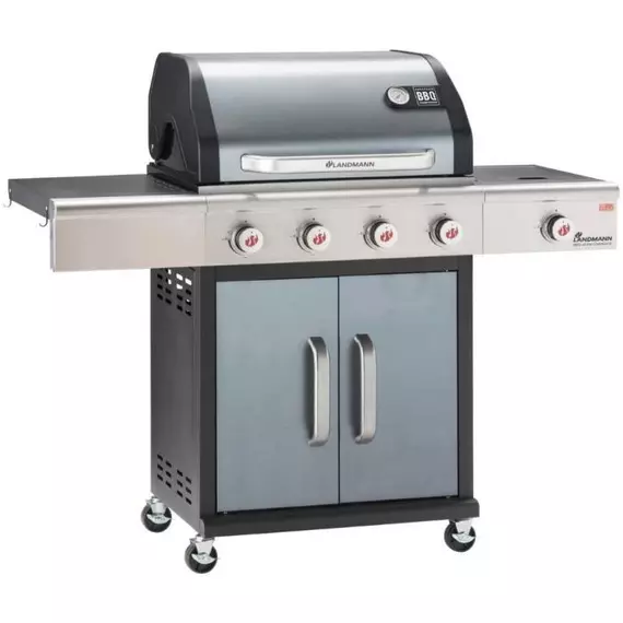 Landmann Triton 3.1 gázgrill 12 személyes, 13.5kW,  grafitszürke