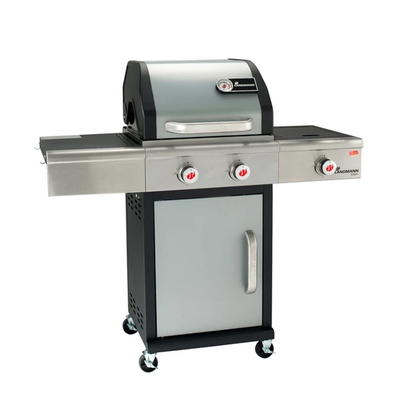 Landmann Triton PTS 2.1 gázgrill, Piezo, 30mbar, ezüst