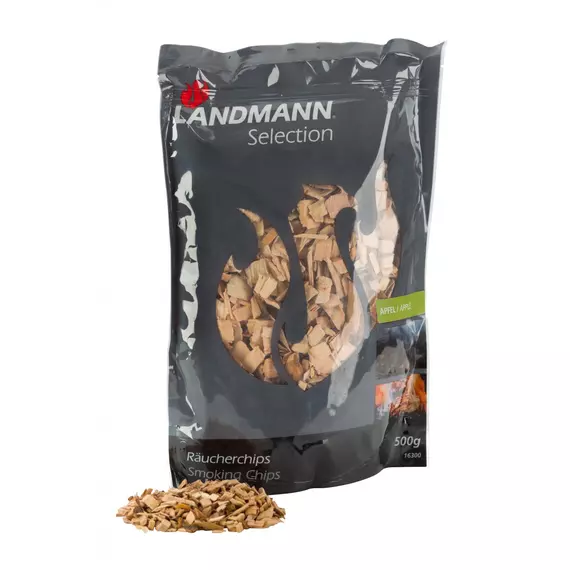 Landmann Selection füstölőchips, alma, 500g