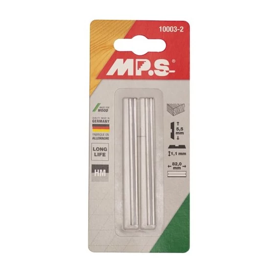 MPS gépi gyalukés fára, fordítható, 82x5.5x1.1mm, 2db
