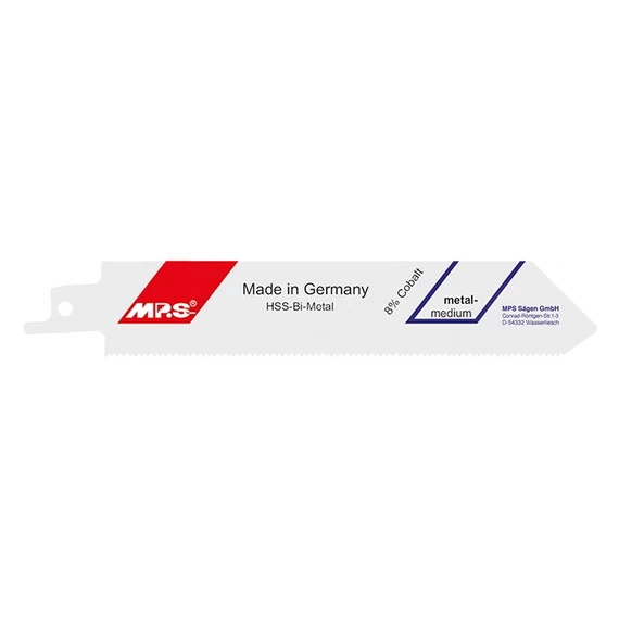 MPS orrfűrészlap fémre, 150x25.4x0.9mm, 14TPI, 5db
