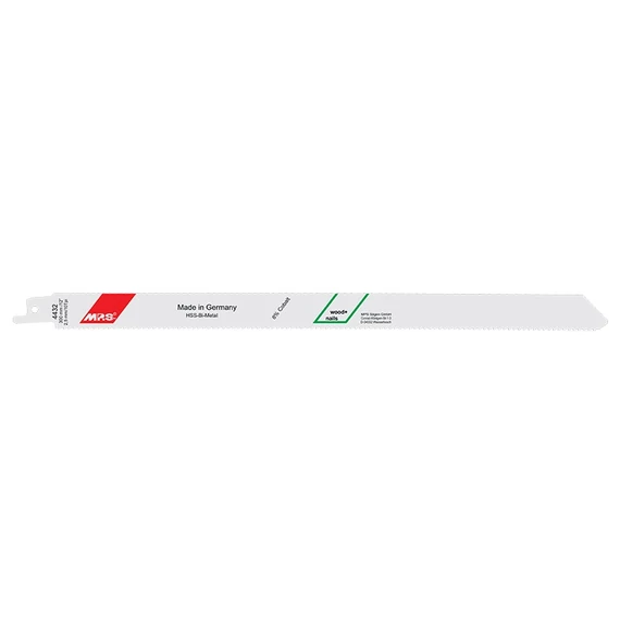 MPS orrfűrészlap fémre, 300x19x0.9mm, 10TPI, 5db