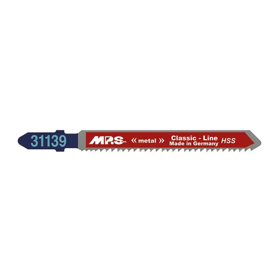 MPS Classic Line szúrófűrészlap fémre, egybütykös, 63mm, 11-13TPI, 5db