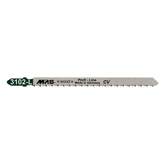 MPS Profi Line szúrófűrészlap fára, fordított fogas, egyenes vágáshoz, 110mm, 10TPI, 5db
