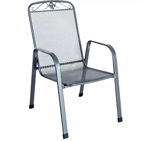 MWH Savoy szék, acél, 75x57x93cm