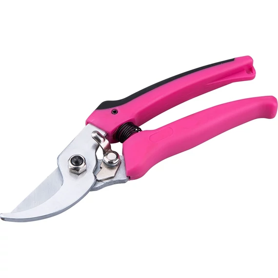 Extol Lady metszőolló virágokhoz, rózsaszín, max.:15 mm átvágás, hossz.:17 cm