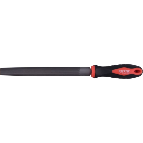 Extol ráspoly félkerek, C45 acél, TPR gumis műanyag nyél, 250mm 