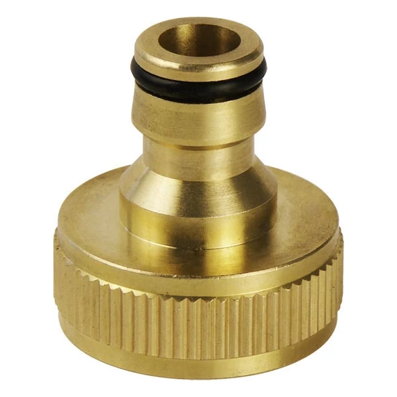 Extol kuplung csatlakozó, réz, belsőmenetes, 3/4"