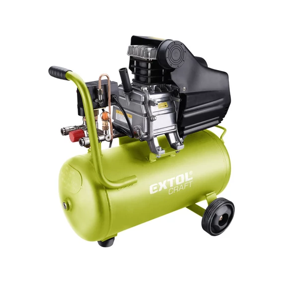olajos légkompresszor, 1100W, 24l tartály, 8 bar, beszívott levegő: 154l/min