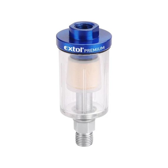 Extol mini levegőszűrő (max. 8 Bar, 1/4&quot;, 48ml)