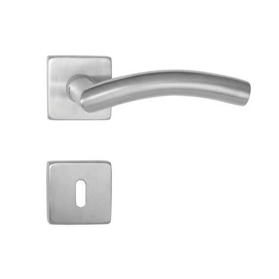 Arco Pro inox négyzetrozettás kilincs