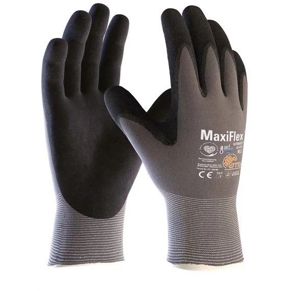 ATG Maxiflex Ultimate 42-874 AD-APT bliszteres védőkesztyű, 9