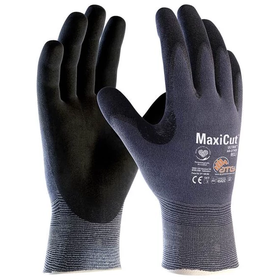 ATG Maxicut Ultra 44-3745 vágásbiztos, mártott kesztyű, 9