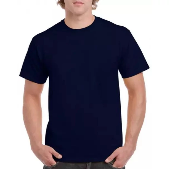 Gildan Heavy Cotton póló, tengerészkék, 3XL