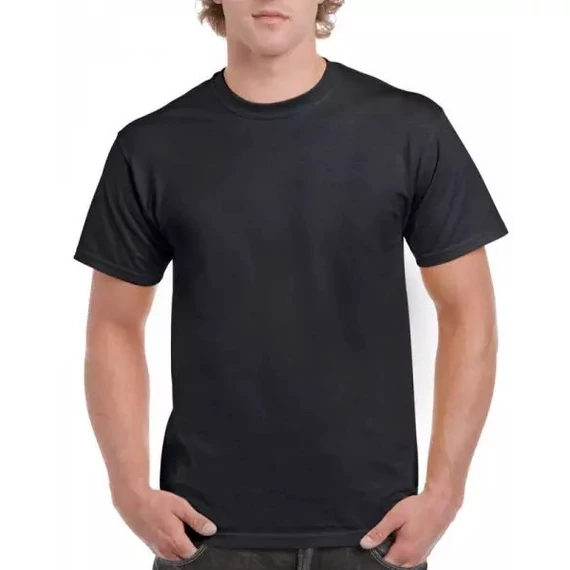 Gildan Ultra Cotton póló, fekete, 5XL