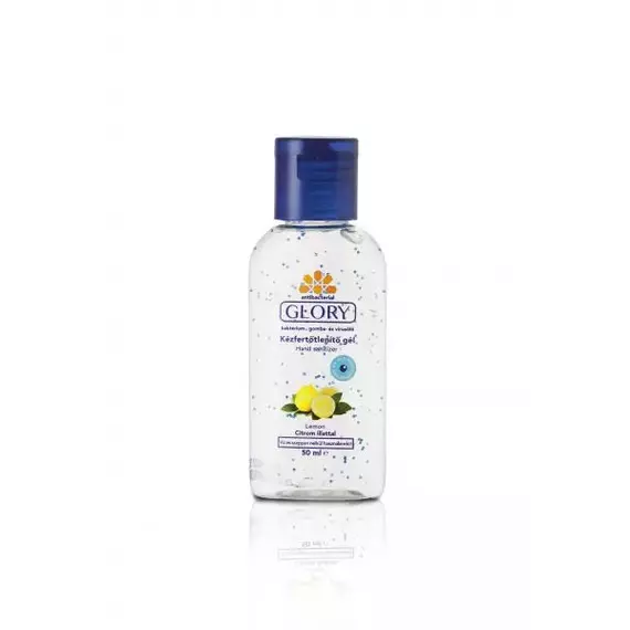 Citrom illatú kézfertőtlenítő gél, 50 ml