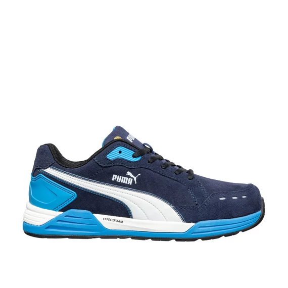 Puma Airtwist Blue Low S3 ESD HRO SRC munkavédelmi cipő, kék, 45