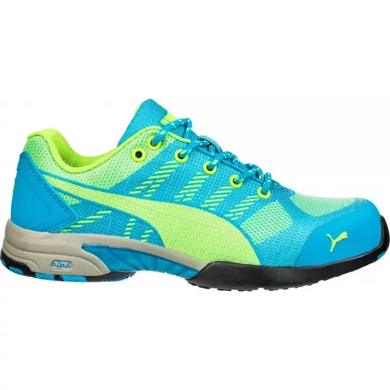Puma Celerity Knit Blue Wns S1P HRO SRC női munkavédelmi cipő, kék, 37