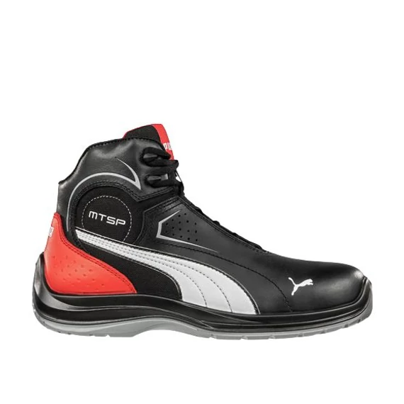 Puma Touring Black Mid S3 ESD SRC munkavédelmi bakancs, 46