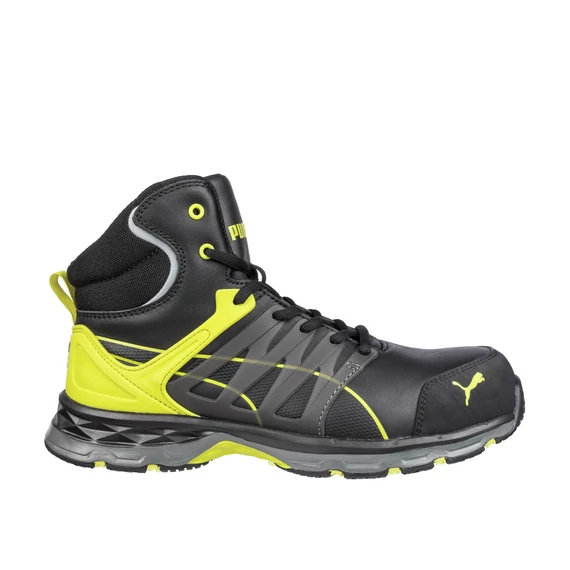 Puma Velocity 2.0 Yellow Mid S3 ESD HRO SRC munkavédelmi bakancs, 46