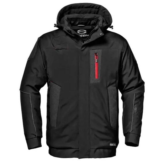 Sir Safety Dolphin bélelt softshell dzseki, fekete, S