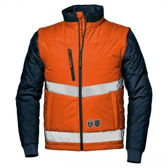 Sir Safety Driver láthatósági dzseki, narancs-kék, XL