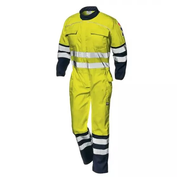 Sir Safety Supertech Hi-Vis láthatósági overál, sárga-kék, 62