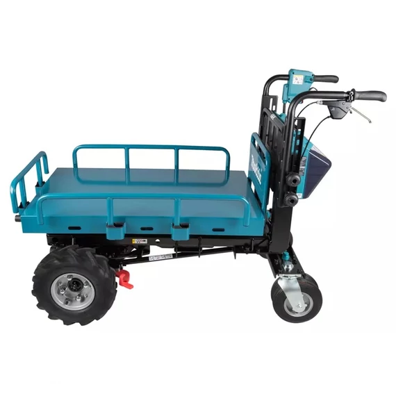 Makita DCU601Z akkus talicska plató felépítménnyel, 2x18V LXT Li-ion, 300kg (akku és töltő nélkül)